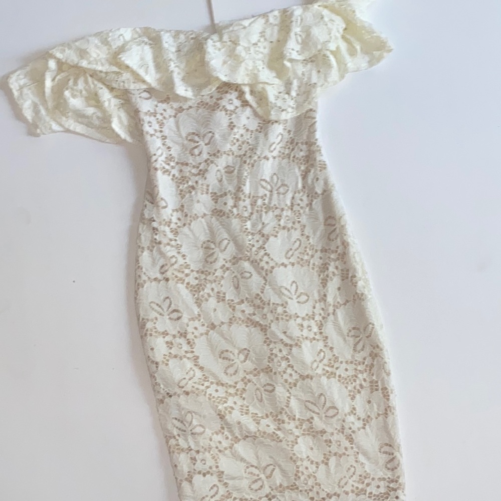 Cream dress